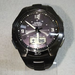 カシオ(CASIO)のカシオ wave ceptor WVA-470BJ-1A2JF 電波ソーラー(腕時計(アナログ))