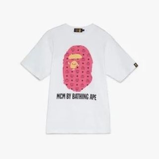 アベイシングエイプ(A BATHING APE)のMCM x BAPE エイプヘッド Tシャツ

(Tシャツ/カットソー(半袖/袖なし))