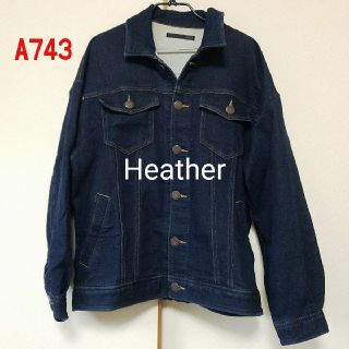 ヘザー(heather)のA743♡Heather デニムジャケット(Gジャン/デニムジャケット)