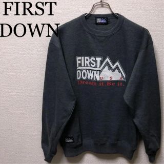 FIRST DOWN ファーストダウン   トレーナー スウェット(スウェット)