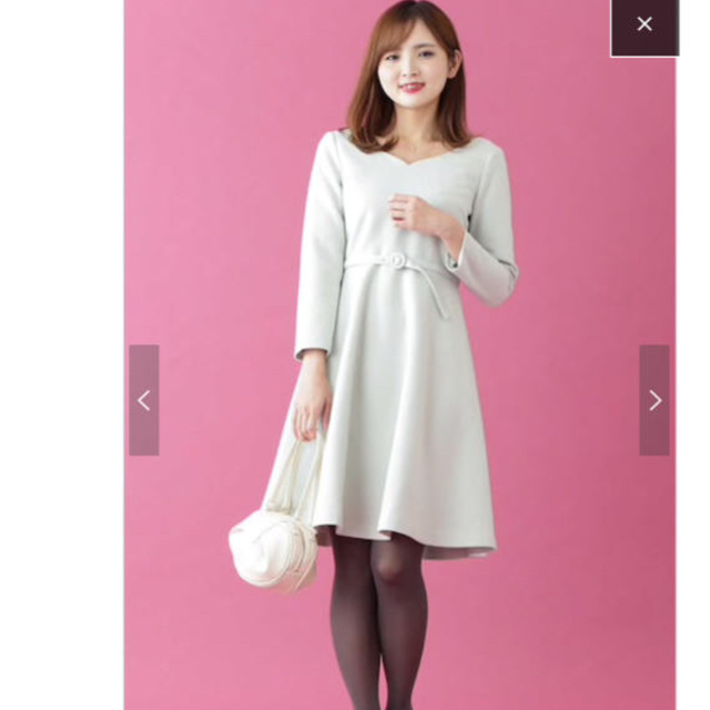 PROPORTION BODY DRESSING(プロポーションボディドレッシング)のプロポーションボディドレッシング🌸新品  あやみん様専用 ベルト付きワンピース レディースのワンピース(ひざ丈ワンピース)の商品写真