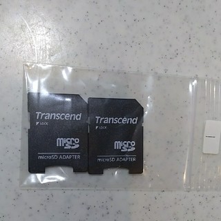 トランセンド(Transcend)のmicroSD アダプター7個(PC周辺機器)
