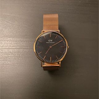 ダニエルウェリントン(Daniel Wellington)のダニエルウェリントン　40mm ステンレスメッシュ(腕時計(アナログ))