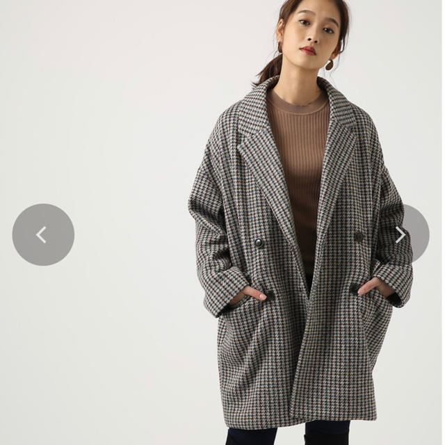 AZUL by moussy(アズールバイマウジー)のコート レディースのジャケット/アウター(ロングコート)の商品写真