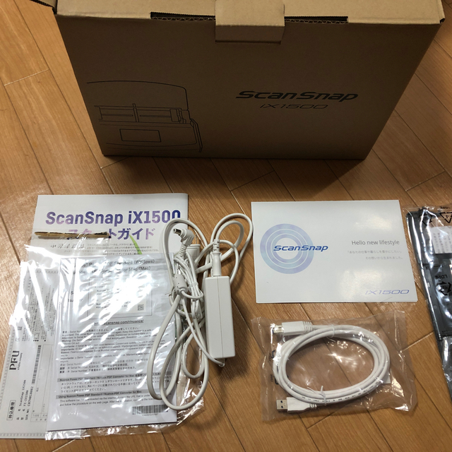 ScanSnap iX1500  ホワイト スマホ/家電/カメラのPC/タブレット(PC周辺機器)の商品写真