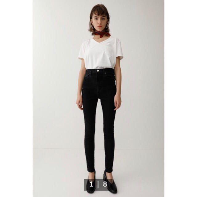 MOUSSY  HW Rebirth L／BLACK SKINNY 1