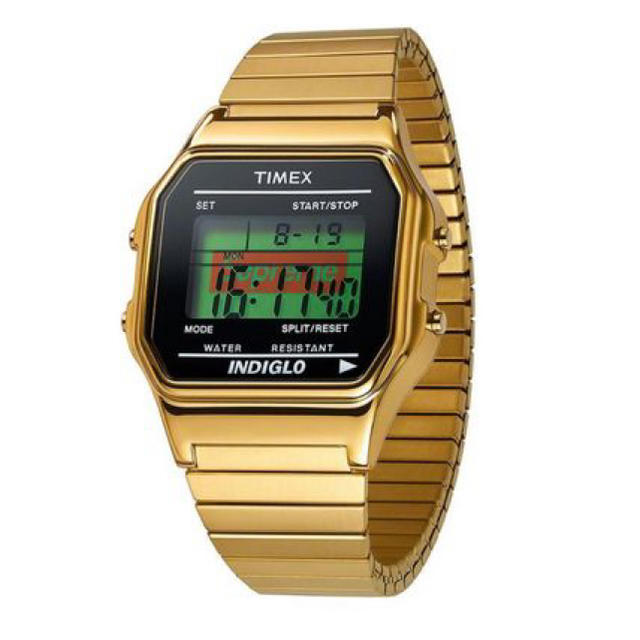 supreme timex gold 本日のみセール価格