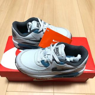 ナイキ(NIKE)の15cm NIKE AIR MAX 90 LTR TD グレー(スニーカー)