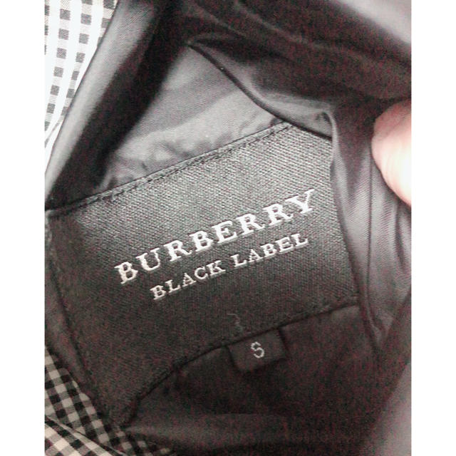 BURBERRY BLACK LABEL(バーバリーブラックレーベル)のうーたん様専用バーバリーブラックレーベル リバーシブル ダウンジャケット メンズのジャケット/アウター(ダウンジャケット)の商品写真