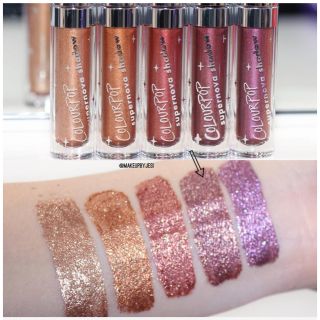 カラーポップ(colourpop)の新品同様☆colourpop supernova shadow☆Firecrac(アイシャドウ)