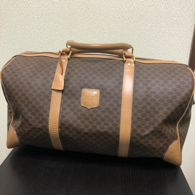 良品 イタリア製 CELINE セリーヌ マカダム ボストンバッグ-eastgate.mk