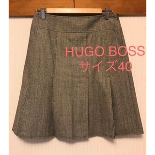 ヒューゴボス(HUGO BOSS)のHUGO BOSS スカート サイズ40(ひざ丈スカート)