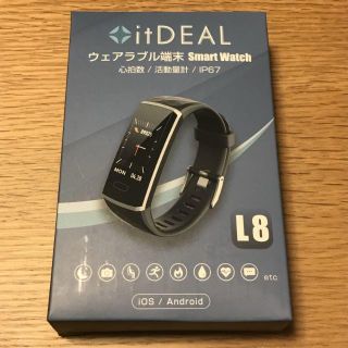 送料込 新品未使用品 itDEAL スマートウォッチ L8 (その他)