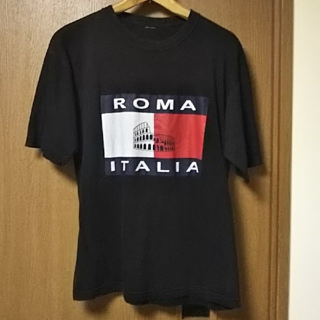 ROMA ITALIA 世界遺産 コロッセオ プリントTシャツ used 使用済 メンズのトップス(Tシャツ/カットソー(半袖/袖なし))の商品写真