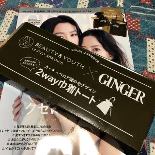 ビューティアンドユースユナイテッドアローズ(BEAUTY&YOUTH UNITED ARROWS)のGINGER 12 月号　付録(ファッション)