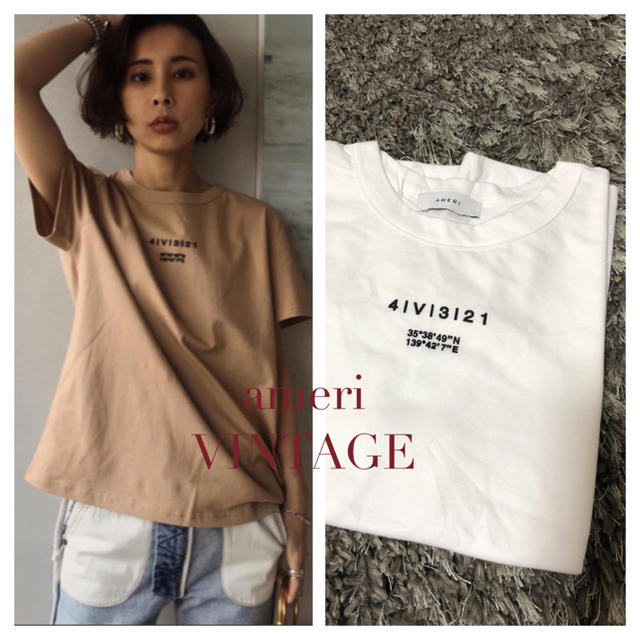 Ameri VINTAGE(アメリヴィンテージ)のAMERI PASS CODE TEE レディースのトップス(Tシャツ(半袖/袖なし))の商品写真