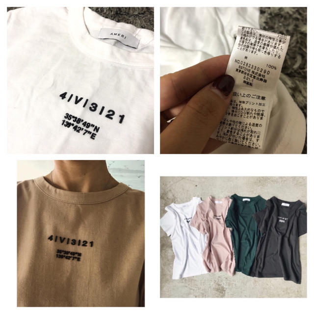 Ameri VINTAGE(アメリヴィンテージ)のAMERI PASS CODE TEE レディースのトップス(Tシャツ(半袖/袖なし))の商品写真