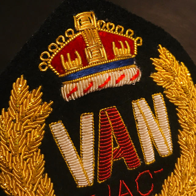 VAN Jacket - VAN 元祖デザイン金モールブレザーエンブレム 貴重な青帯