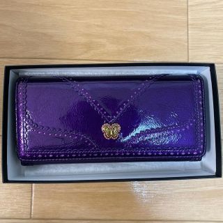 アナスイ(ANNA SUI)のANNASUI 長財布　パープル　新品未使用(財布)