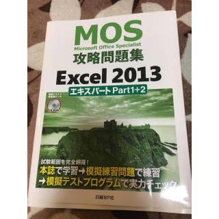 ニッケイビーピー(日経BP)のMOS Excel 2013エキスパート攻略問題集(資格/検定)