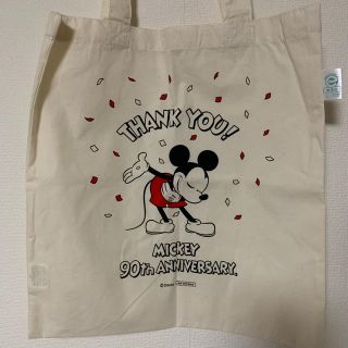 ディズニー(Disney)のミッキー90周年非売品バッグ(トートバッグ)