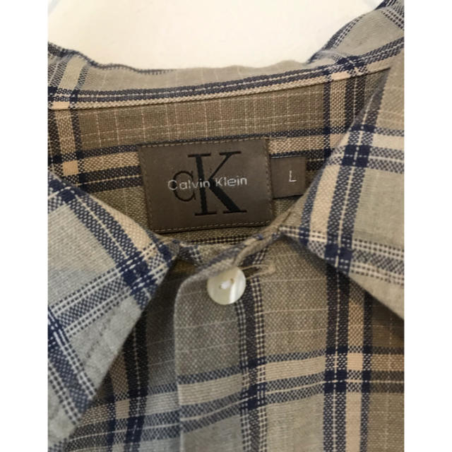 ck Calvin Klein(シーケーカルバンクライン)のck カルバンクライン チェック柄シャツ メンズのトップス(シャツ)の商品写真
