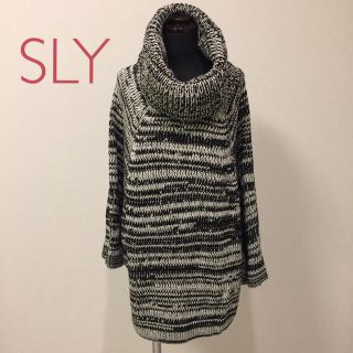 スライ(SLY)の最終値下げ ❗️SLY  ポンチョ ニット セーター(ニット/セーター)