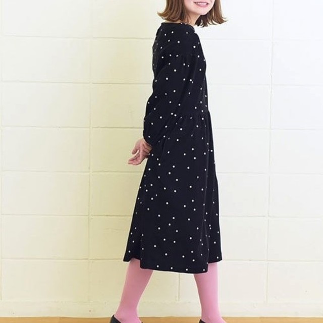 Dot&Stripes CHILDWOMAN(ドットアンドストライプスチャイルドウーマン)の21Wシャツコールドットプリントワンピース レディースのワンピース(ひざ丈ワンピース)の商品写真