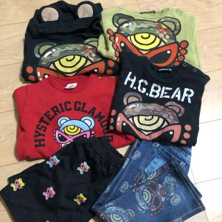 ヒステリックミニ(HYSTERIC MINI)のセット(Tシャツ/カットソー)