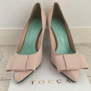 トッカ(TOCCA)のトッカTOCCA＊リボンパンプス(ハイヒール/パンプス)