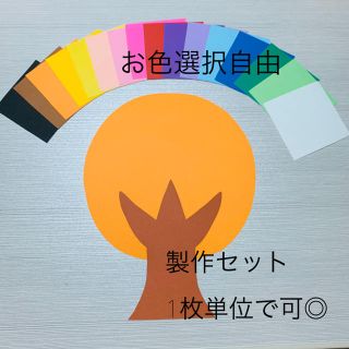 壁面 紅葉 5セット(型紙/パターン)