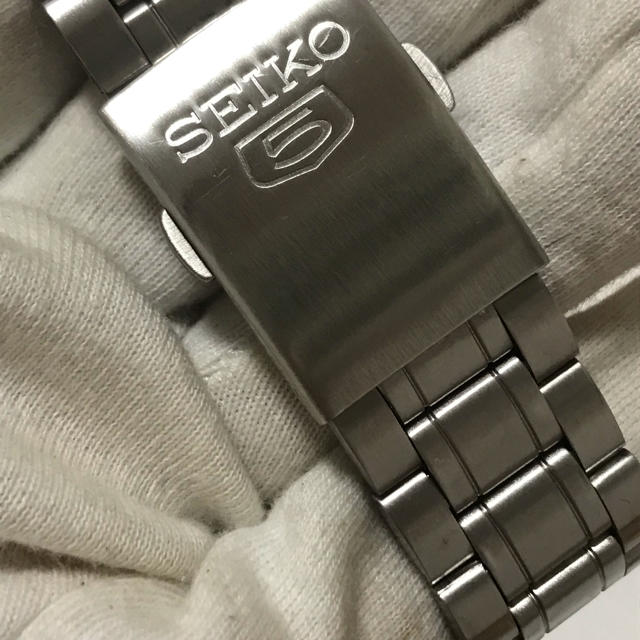 Seiko 5 セイコー5 7s26-03w0 黒文字盤　自動巻　メンズ　時計