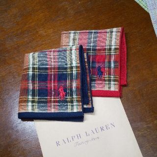 ポロラルフローレン(POLO RALPH LAUREN)の【値下げ済】ラルフ・ローレン ミニタオル(ハンカチ)5枚セット(ハンカチ)