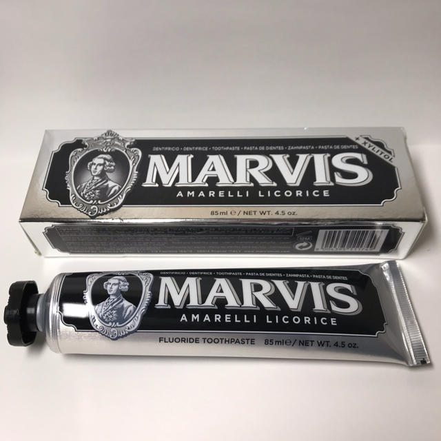 MARVIS(マービス)のMARVIS マービス 歯磨き粉 85ml 黒 コスメ/美容のオーラルケア(歯磨き粉)の商品写真