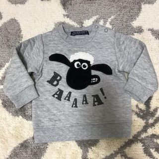 リトルベアークラブ(LITTLE BEAR CLUB)のリトルベアークラブ ひつじのショーン トレーナー 80 ベビー(Ｔシャツ)