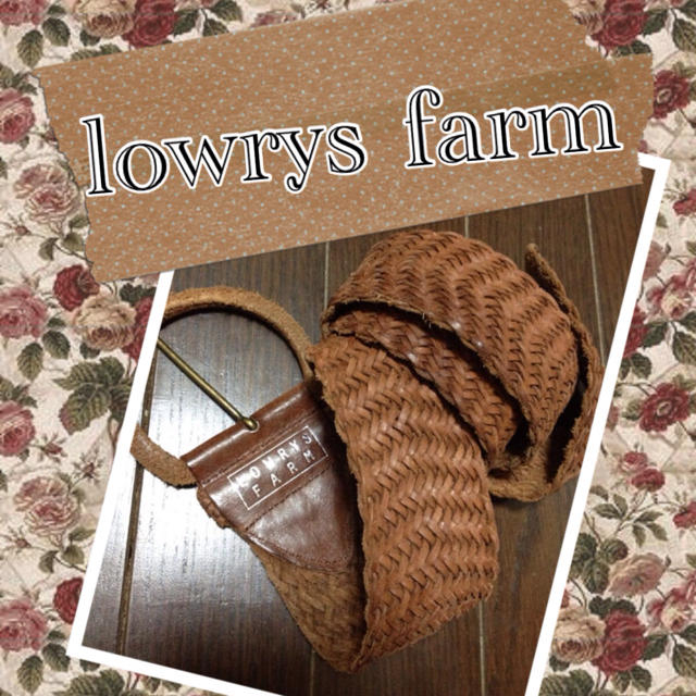 LOWRYS FARM(ローリーズファーム)のlowrys farm＊サッシュベルト レディースのファッション小物(ベルト)の商品写真