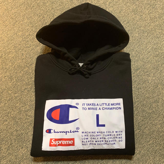 パーカー18AW Supreme Champion L Hoodie