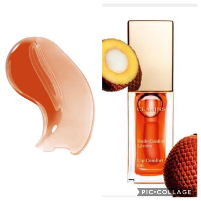 CLARINS(クラランス)の【CLARINS】クラランス　コンフォート　リップオイル　05 タンジェリン コスメ/美容のベースメイク/化粧品(リップグロス)の商品写真