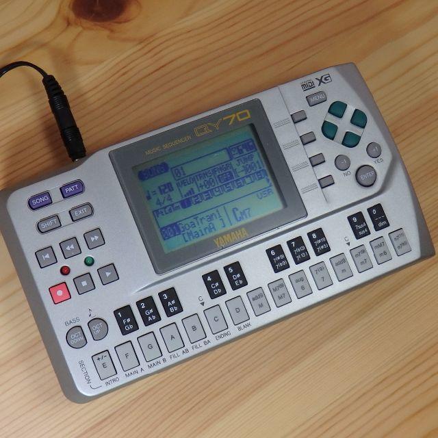 ヤマハ(ヤマハ)のYAMAHA QY-70 楽器のDTM/DAW(その他)の商品写真