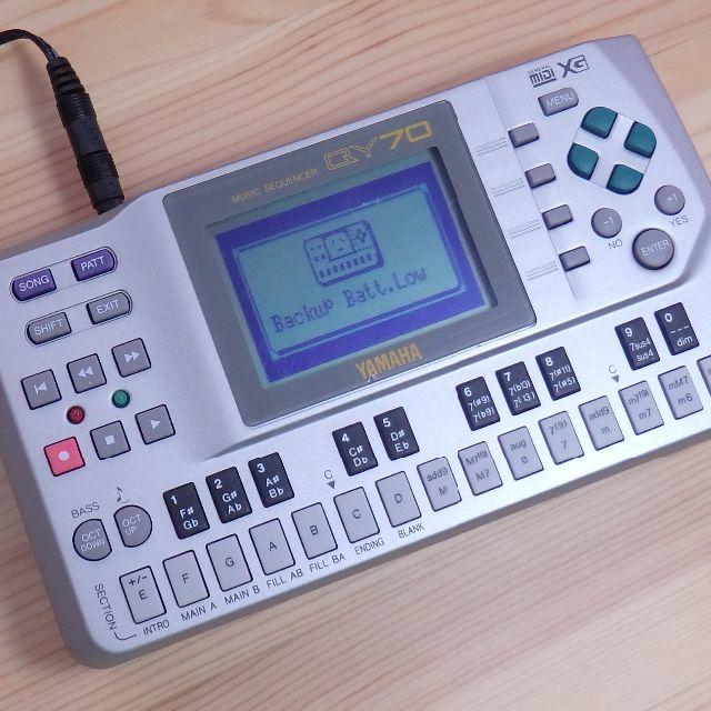 ヤマハ(ヤマハ)のYAMAHA QY-70 楽器のDTM/DAW(その他)の商品写真