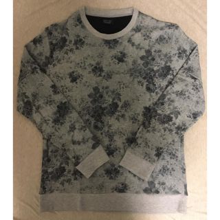 ザラ(ZARA)のZARA メンズニット 花柄(ニット/セーター)