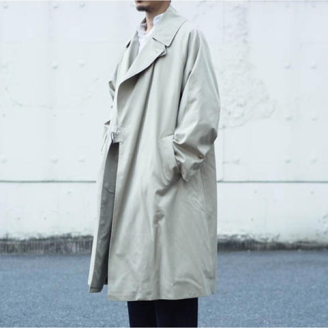 美品】 COMOLI 2 SIZE コモリ 19AW タイロッケンコート コットンギャバ