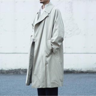 コモリ(COMOLI)のCOMOLI コットンギャバ タイロッケンコート 19AW コモリ SIZE 2(トレンチコート)