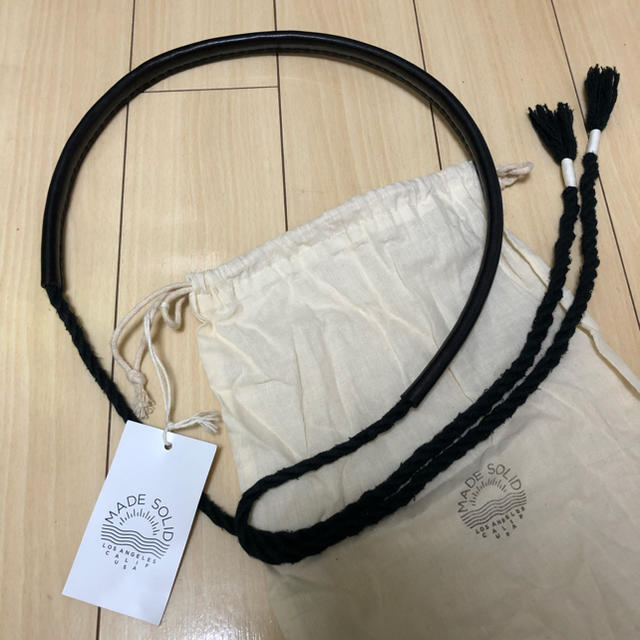 10匣 MADE SOLID ROPE BELT