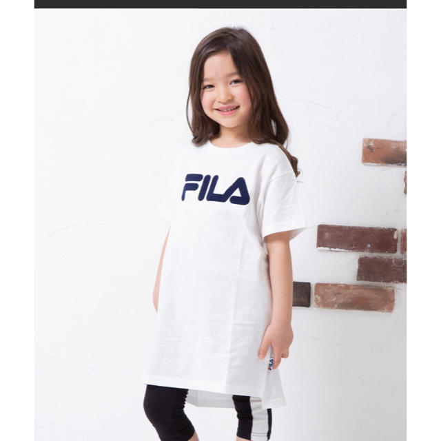 FILA(フィラ)のFILA トップス ワンピース キッズ/ベビー/マタニティのキッズ服女の子用(90cm~)(ワンピース)の商品写真