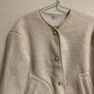 ユニクロ(UNIQLO)のボアブルゾン(ブルゾン)