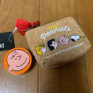 ピーナッツ(PEANUTS)のオレンジ　様　専用＊ティッシュポーチ&スチームクリーム(ポーチ)