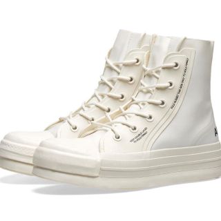 アンブッシュ(AMBUSH)の【26.5cm/US8.5】ambush x converse スニーカー　白(スニーカー)