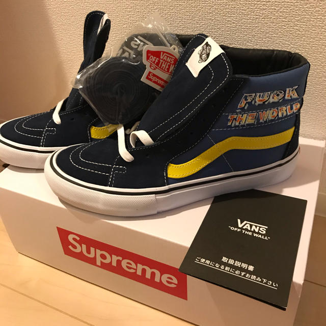 値下げあり　Supreme Vans SK8 HI 26.5cm NIKE 1