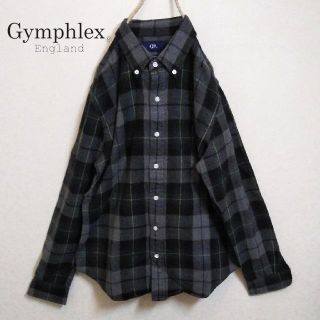 ジムフレックス(GYMPHLEX)のジムフレックス✨gymphlex ボタンダウン シャツ ネル素材ビエラ起毛(シャツ/ブラウス(長袖/七分))